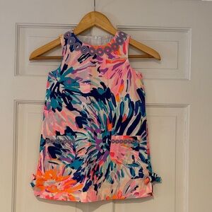 Lilly Pulitzer Pink and Blue Kids Casual Dress